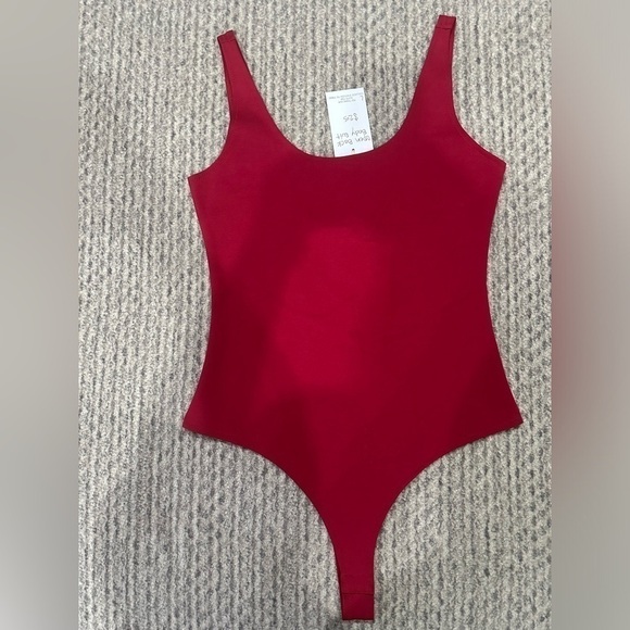Women’s Freeme maroon sleeveless bodysuit, NWT! - Picture 1 of 4